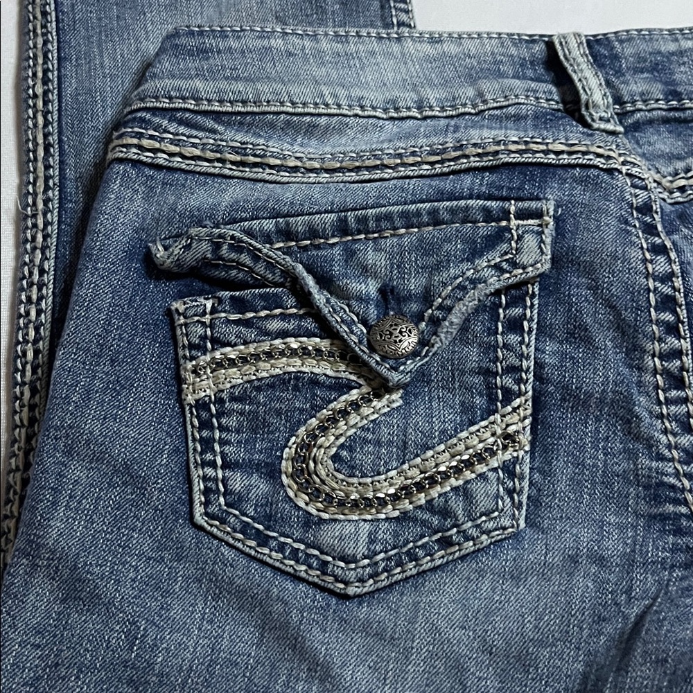 Silver MCKENZIE Slim Straight Jeans - Picture 14 of 14